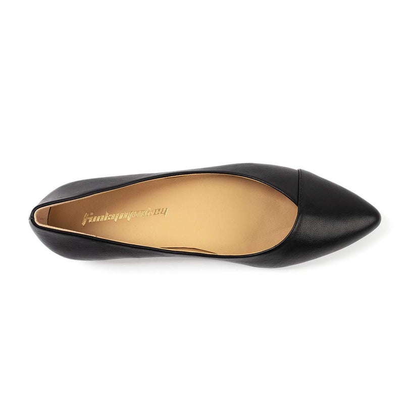 FUNKYMONKEY Women's Ballet Flats Comfort Slip On Shoes for Walking and Driving (11 M US, Black A) - Image 5